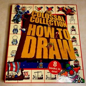 Colossal collection of how to draw! Kids activity book to show their creativity!